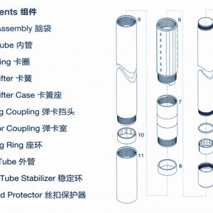 Wireline Double Tube Core Barrels (BQ NQ HQ PQ)